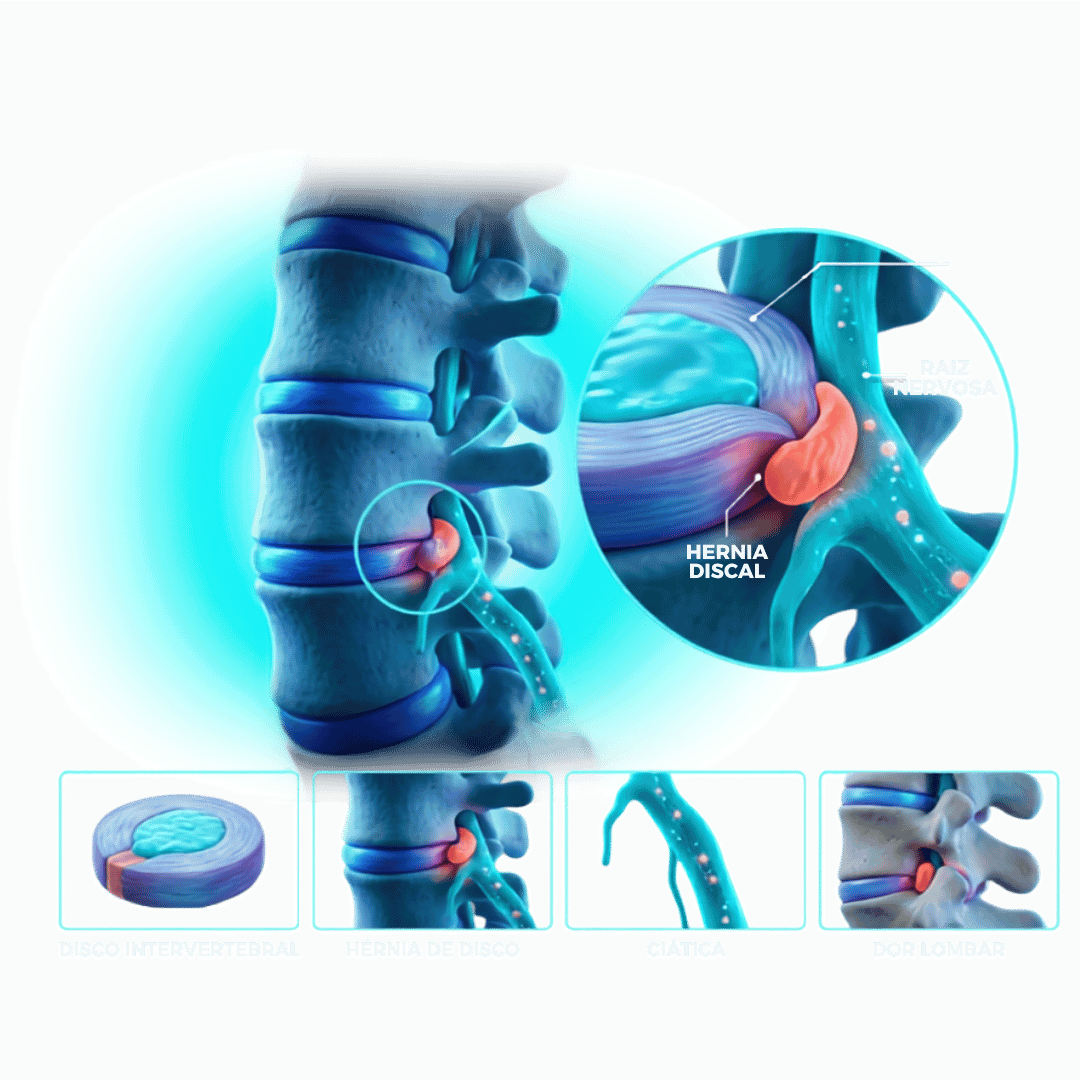 Mockup Coluna e Ciática 3D